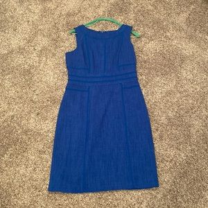 Ellen Tracy Sheath Dress - Blue size 4